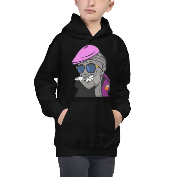 Pink Kangol Hoodie | SMAQ SQUAD Kids