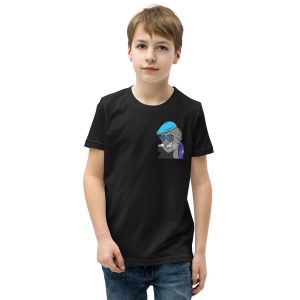 kid's black tshirt | SMAQ SQUAD Kids