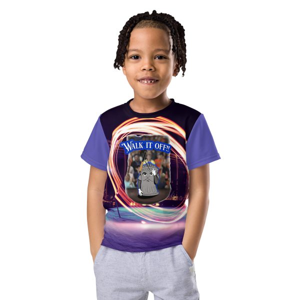 Kids Neon Shirt | Walk if Off | SMAQ SQUAD Kids