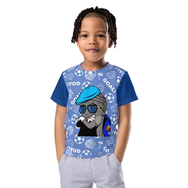 Goal-Themed Design Shirt for Kids | SMAQ SQUAD