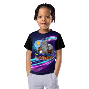 SMAQ Neon Kids T-Shirt | SMAQ SQUAD Kids