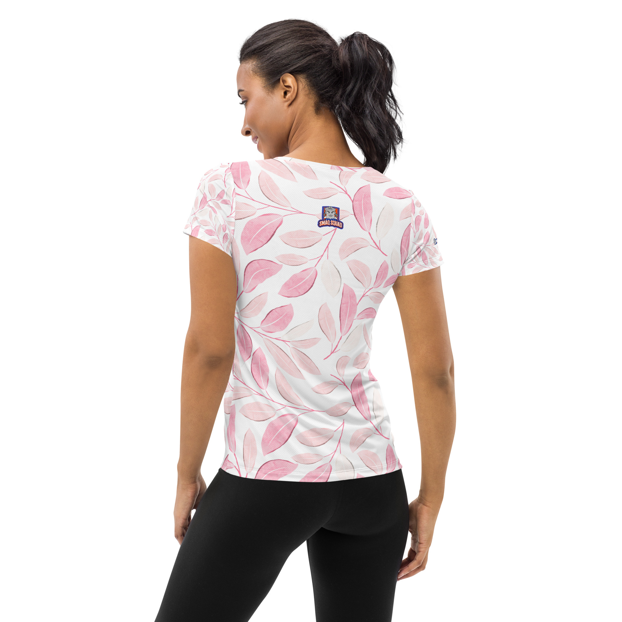 SMAQ Spring Love Women’s Athletic T-shirt